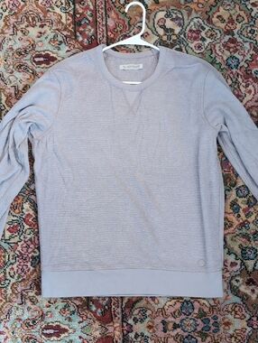 Outerknown Lavender Hightide Crewneck Sweatshirt